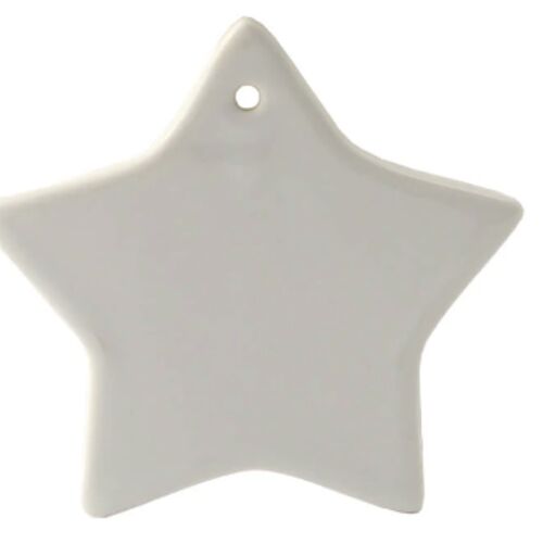 Christmas Tree Sublimation Ornament - Star Thumbnail