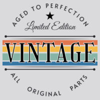 Aged to Perfection Vintage T-shirt // Verjaardag Design