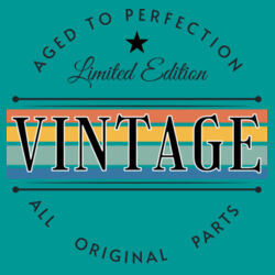 Aged to Perfection Vintage Tas // Verjaardag Design