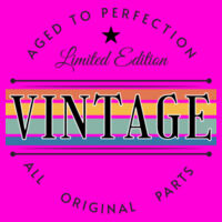 Aged to Perfection Vintage Romper // Verjaardag Design