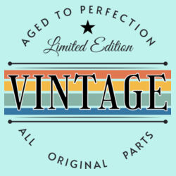 Aged to Perfection Vintage Slab // Verjaardag Design