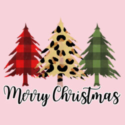 3 Kerstbomen Longsleeve // Kerst Design