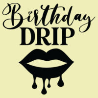 Birthday Drip Lips Pet // Verjaardag Design