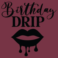 Birthday Drip Lips Heuptas// Verjaardag Design