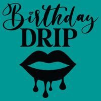 Birthday Drip Lips Tas // Verjaardag Design