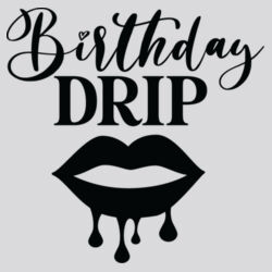 Birthday Drip Lips Sweater // Verjaardag Design