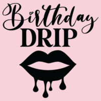 Birthday Drip Lips Longsleeve // Verjaardag Design