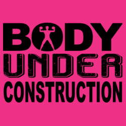 Body Under Construction T- Shirt //gym Design
