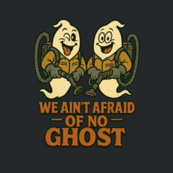 We Aint Afraid Of No Ghost T-Shirt //halloween Design