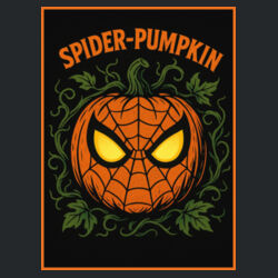 Spider Pumpkin T-Shirt //halloween Design