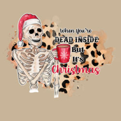 When you are dead inside T-Shirt // kerstmis Design