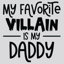 My Favorite Villain Is My Daddy Sweater //halloween Design