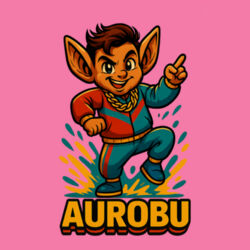 Aurobu T-Shirt //cartoon Design