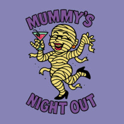 Mummy's Night Out T-Shirt //Halloween Design