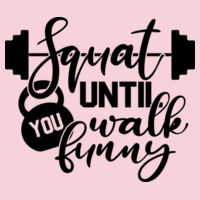 Squat Until You Walk Funny Sweater //gym Design
