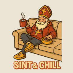 Sint &Chill T-Shirt //sinterklaas Design
