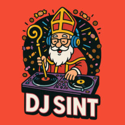 DJ Sint T-Shirt //Sinterklaas Design