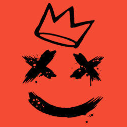 Smiley Hoody  zwart Design