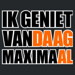 Maximaal genieten Hoody  Design