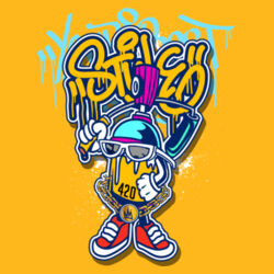 Stay Fresh Spray Style Design