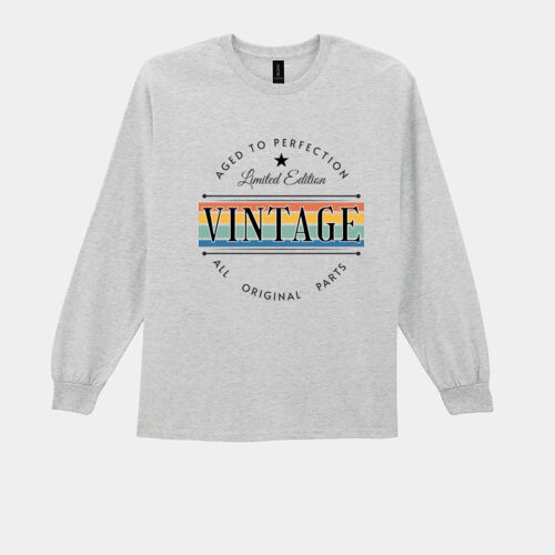 Aged to Perfection Vintage Longsleeve // Verjaardag Thumbnail