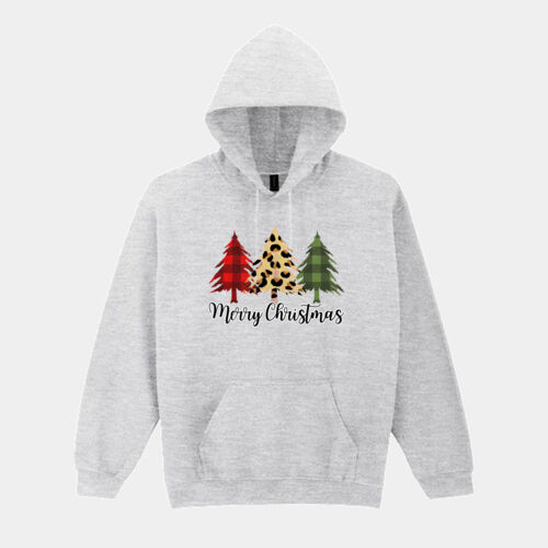 3 Kerstbomen Hoodie // Kerst Thumbnail