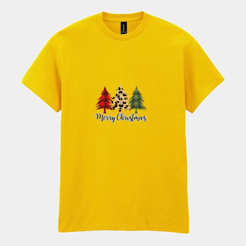 3 Kerstbomen Heavy T-shirt // Kerst  Thumbnail