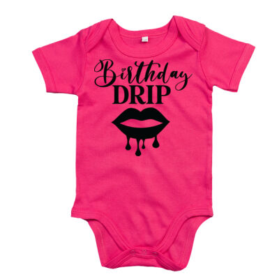 Birthday Drip Lips Romper// Verjaardag Thumbnail