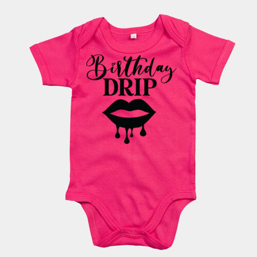 Birthday Drip Lips Romper// Verjaardag Thumbnail