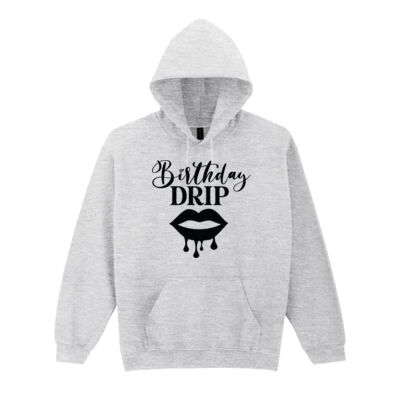 Birthday Drip Lips Hoodie // Verjaardag Thumbnail