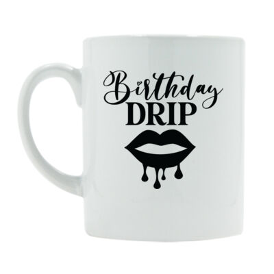 Birthday Drip Lips Mok // Verjaardag Thumbnail