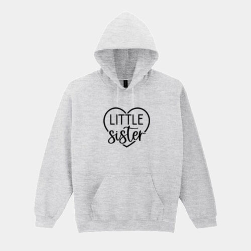 Little Sister hart Hoodie // Zussen Thumbnail