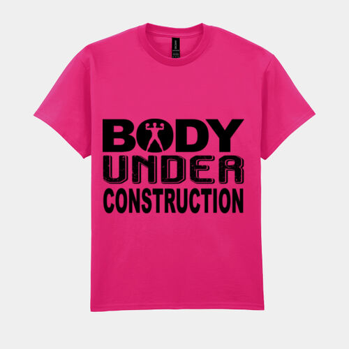 Body Under Construction T- Shirt //gym Thumbnail