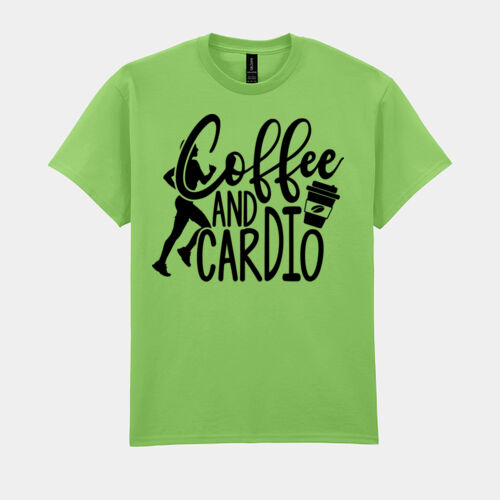 Coffee And Cardio T-Shirt // gym Thumbnail