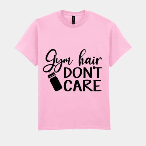 Gym Hair Dont Care T-Shirt //gym Thumbnail