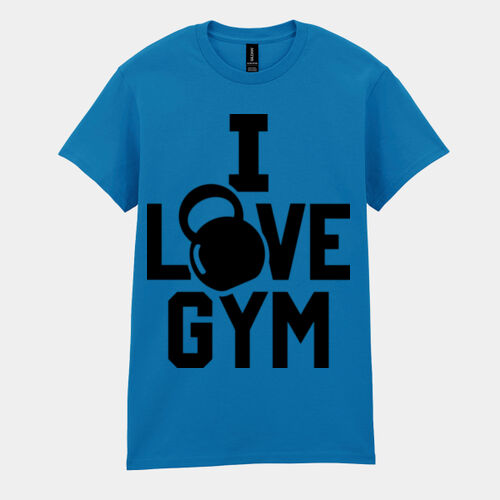 I Love Gym T-Shirt //gym Thumbnail