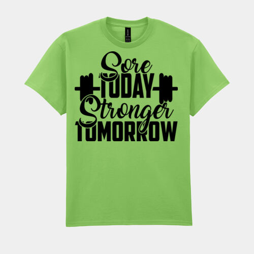 Sore Today, Stronger Tomorrow T-Shirt //gym Thumbnail