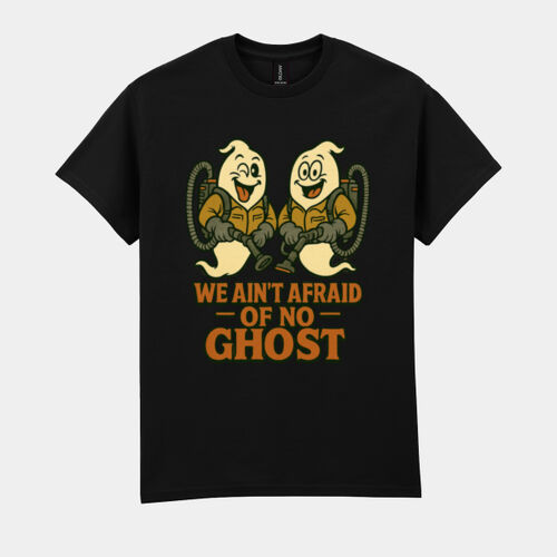 We Aint Afraid Of No Ghost T-Shirt //halloween Thumbnail