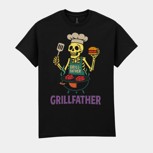 Grillfather T-Shirt //halloween Thumbnail