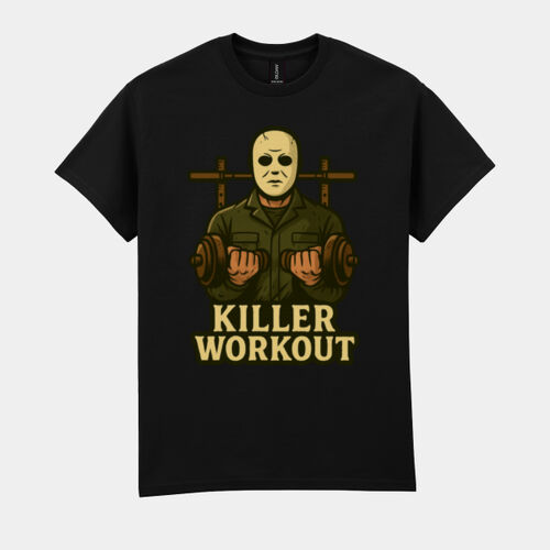 Killer Workout T-Shirt //gym Thumbnail