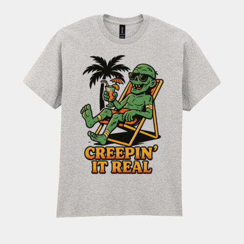 Creepin' It Real T-Shirt //halloween Thumbnail