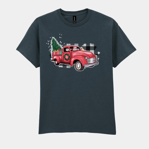 Christmas Truck T-Shirt //kerstmis Thumbnail