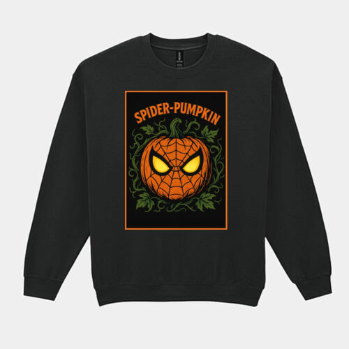 Spider Pumpkin Sweater //halloween Thumbnail