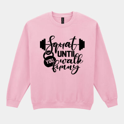 Squat Until You Walk Funny Sweater //gym Thumbnail
