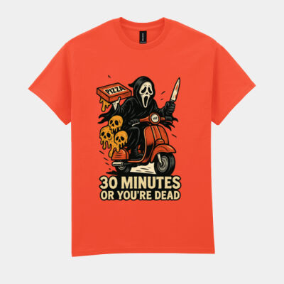 Scream Pizza delivery T-Shirt //Halloween Thumbnail