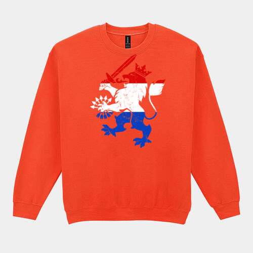 Leeuw rood wit blauw Sweater Thumbnail